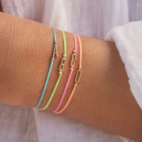 CLEARANCE Gorjana Alphabet Prism Bracelet Initial B - Picture 2 of 5